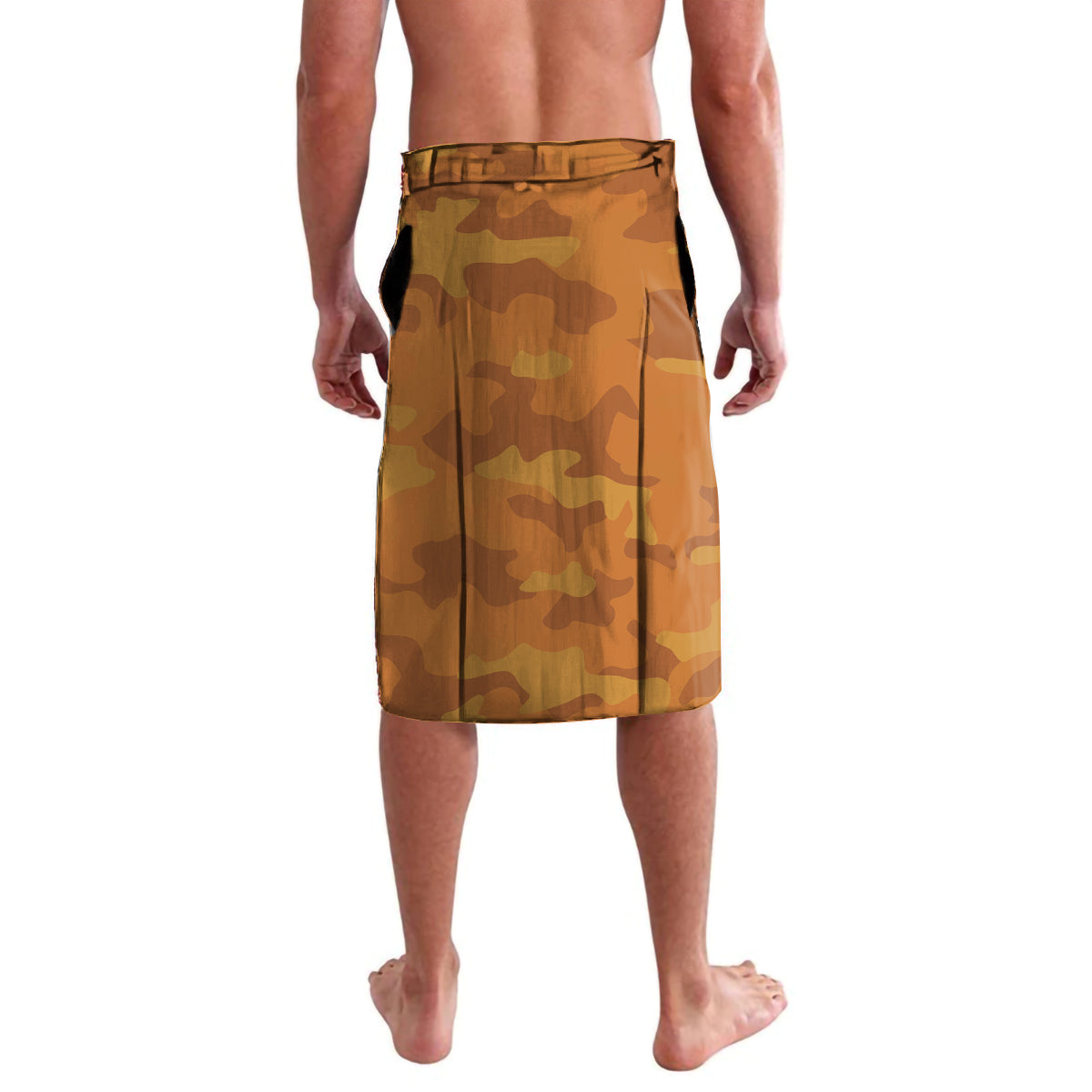 Cook Islands ANZAC Day Personalised Lavalava with Poppy Field LT9 - Polynesian Pride