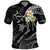 Polynesian Hawaii Polo Shirt Molokai Islands with Pacific Plumeria White Vibe LT9 White - Polynesian Pride