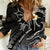 Polynesian Hawaii Women Casual Shirt Molokai Islands with Pacific Plumeria White Vibe LT9 Female White - Polynesian Pride