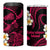 Hawaii Kahoolawe Islands Pacific Plumeria 4 in 1 Can Cooler Tumbler Pink Polynesian Tattoo