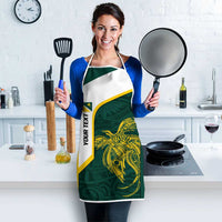 Personalised PNG Jiwaka Province Apron Bird of Paradise Tattoo Flag Motif - Polynesian Pride
