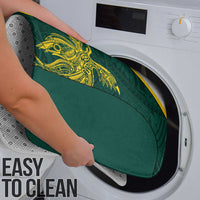 Personalised PNG Jiwaka Province Bathroom Set Bird of Paradise Tattoo Flag Motif - Polynesian Pride