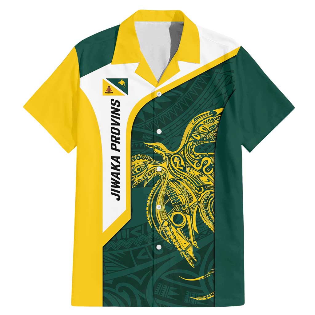 Personalised PNG Jiwaka Province Family Matching Mermaid Dress and Hawaiian Shirt Bird of Paradise Tattoo Flag Motif - Polynesian Pride