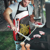 Personalised PNG Sandaun Province Apron Bird of Paradise Tattoo Flag Motif - Polynesian Pride