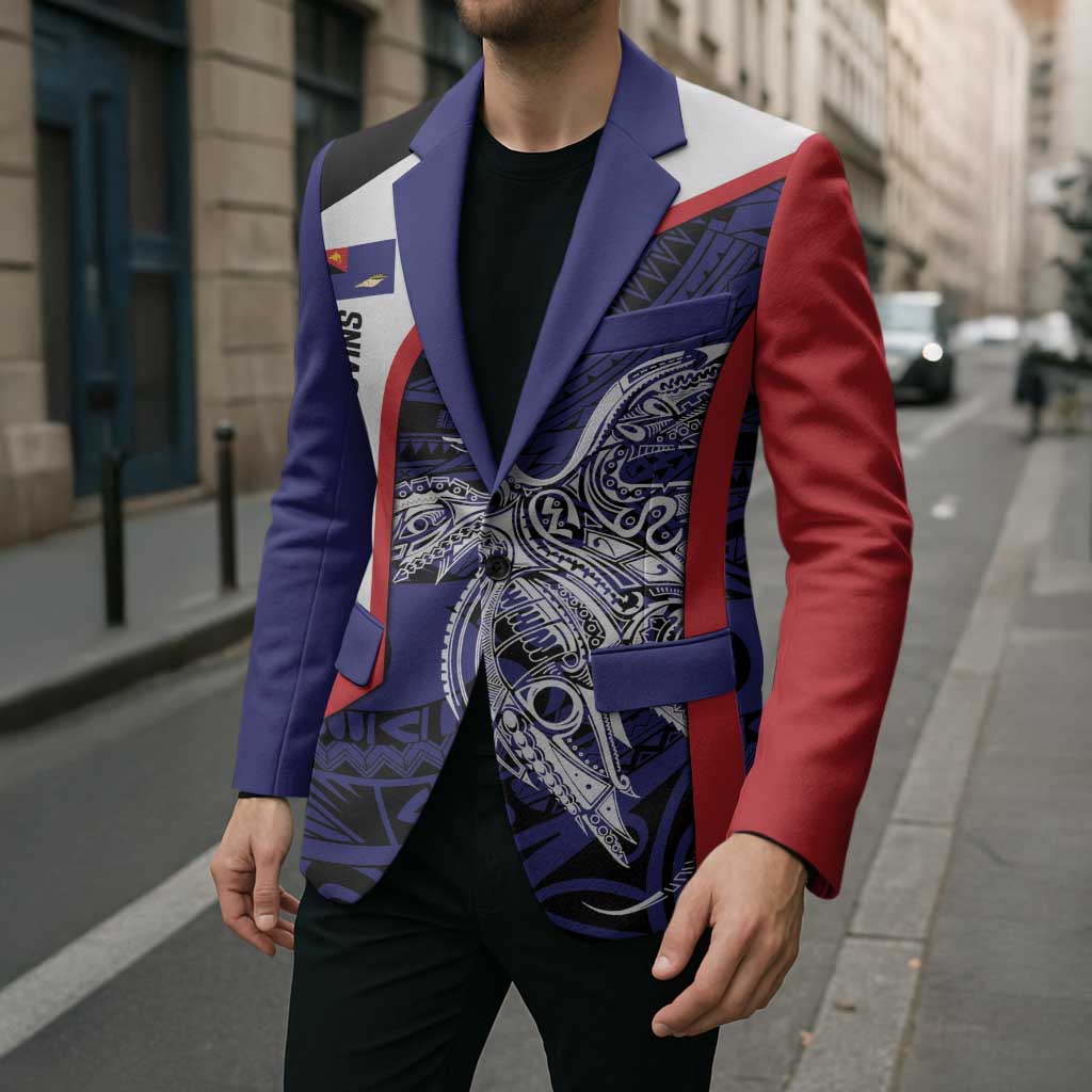 Personalised PNG West New Britain Province Blazer Bird of Paradise Tattoo Flag Motif - Polynesian Pride