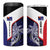 Personalised PNG West New Britain Province 4 in 1 Can Cooler Tumbler Bird of Paradise Tattoo Flag Motif - Polynesian Pride