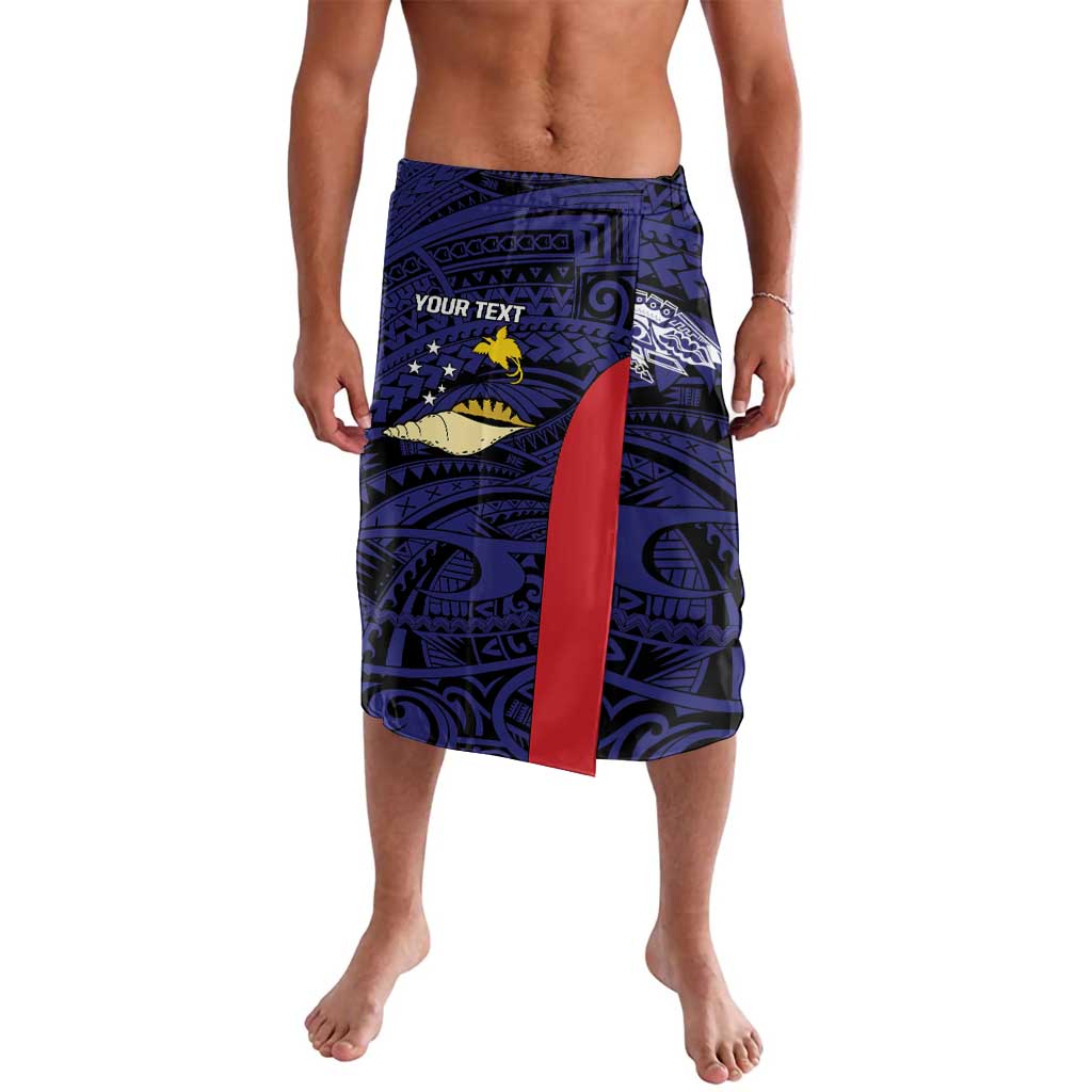 Personalised PNG West New Britain Province Lavalava Bird of Paradise Tattoo Flag Motif - Polynesian Pride