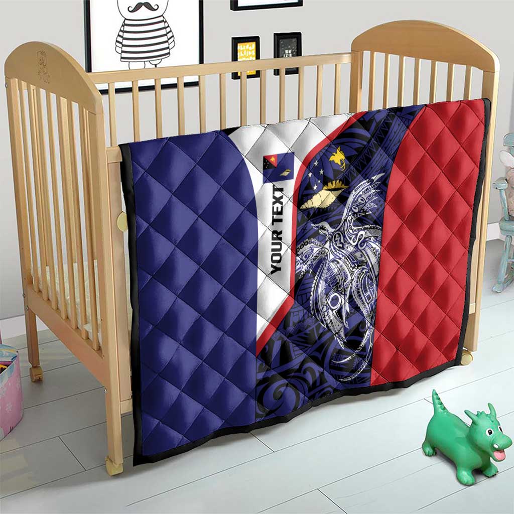 Personalised PNG West New Britain Province Quilt Bird of Paradise Tattoo Flag Motif - Polynesian Pride