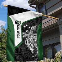 Personalised PNG Western Highlands Province Garden Flag Bird of Paradise Tattoo Flag Motif - Polynesian Pride