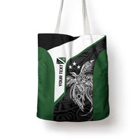 Personalised PNG Western Highlands Province Tote Bag Bird of Paradise Tattoo Flag Motif - Polynesian Pride