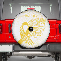 Be Bold Go Gold Polyneisan Ribbon Childhood Personalised Spare Tire Cover LT9 - Polynesian Pride