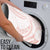 White Sunday Lotu Tamaiti Bathroom Set Polynesian Wave Pastel Blush - Polynesian Pride