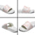 White Sunday Lotu Tamaiti Slide Sandals Polynesian Wave Pastel Blush - Polynesian Pride