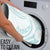 White Sunday Lotu Tamaiti Bathroom Set Polynesian Wave Pastel Cyan - Polynesian Pride