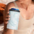 White Sunday Lotu Tamaiti 4 in 1 Can Cooler Tumbler Polynesian Wave Pastel Cyan - Polynesian Pride
