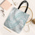 White Sunday Lotu Tamaiti Tote Bag Polynesian Wave Pastel Cyan - Polynesian Pride
