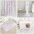 White Sunday Lotu Tamaiti Bathroom Set Polynesian Wave Pastel Mauve - Polynesian Pride