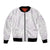 White Sunday Lotu Tamaiti Bomber Jacket Polynesian Wave Pastel Mauve - Polynesian Pride