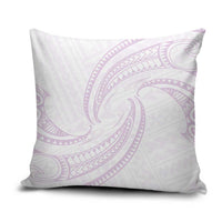 White Sunday Lotu Tamaiti Pillow Cover Polynesian Wave Pastel Mauve LT9 Mauve - Polynesian Pride