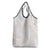 White Sunday Lotu Tamaiti Grocery Bag Polynesian Wave Pastel Nude - Polynesian Pride