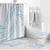 White Sunday Lotu Tamaiti Bathroom Set Polynesian Wave Pastel Sky Blue - Polynesian Pride