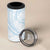 White Sunday Lotu Tamaiti 4 in 1 Can Cooler Tumbler Polynesian Wave Pastel Sky Blue - Polynesian Pride