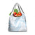 White Sunday Lotu Tamaiti Grocery Bag Polynesian Wave Pastel Sky Blue - Polynesian Pride