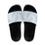 White Sunday Lotu Tamaiti Slide Sandals Polynesian Wave Pastel Sky Blue - Polynesian Pride