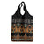 Black Batik Papua-inspired Pattern Grocery Bag - Polynesian Pride