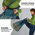 Dark Cyan Blue Batik Papua-inspired Pattern Grocery Bag - Polynesian Pride