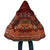 Oxblood Batik Papua-inspired Pattern Cloak - Polynesian Pride