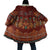 Oxblood Batik Papua-inspired Pattern Cloak - Polynesian Pride
