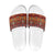Oxblood Batik Papua-inspired Pattern Slide Sandals - Polynesian Pride