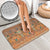 Terracotta Batik Papua-inspired Pattern Bathroom Set - Polynesian Pride