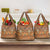 Terracotta Batik Papua-inspired Pattern Grocery Bag - Polynesian Pride