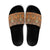 Terracotta Batik Papua-inspired Pattern Slide Sandals - Polynesian Pride