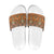 Terracotta Batik Papua-inspired Pattern Slide Sandals - Polynesian Pride
