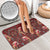 Oxblood Bird of Batik Papua Bathroom Set Exotic Natural Wealth of Papua - Polynesian Pride