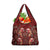 Oxblood Bird of Batik Papua Grocery Bag Exotic Natural Wealth of Papua - Polynesian Pride