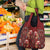 Oxblood Bird of Batik Papua Grocery Bag Exotic Natural Wealth of Papua - Polynesian Pride