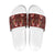 Oxblood Bird of Batik Papua Slide Sandals Exotic Natural Wealth of Papua - Polynesian Pride