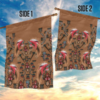 Terracotta Bird of Batik Papua Garden Flag Exotic Natural Wealth of Papua - Polynesian Pride