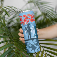 FSM Verterans Day Skinny Tumbler Their Lives Your Freedom