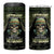 Veterans Day 4 in 1 Can Cooler Tumbler War Never Leaves A Veteran Proud Military
