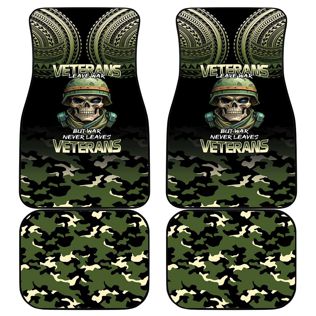 Veterans Day Car Mats War Never Leaves A Veteran Proud Military