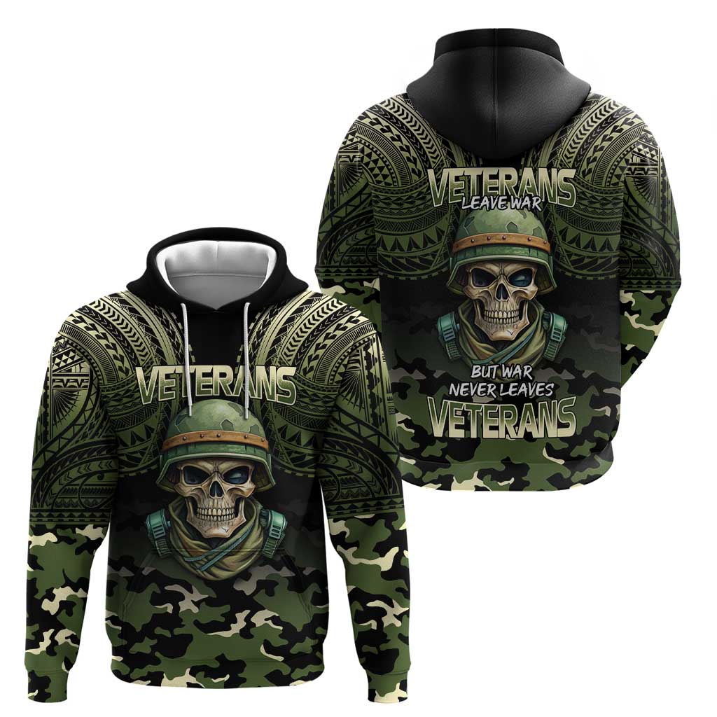 Veterans Day Hoodie War Never Leaves A Veteran Proud Military