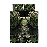 Veterans Day Quilt Bed Set War Never Leaves A Veteran Proud Military