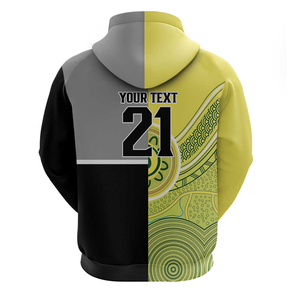 Custom Cricket AUNZ Spirit Hoodie Aussie New Zealand Retro Edition - Polynesian Pride