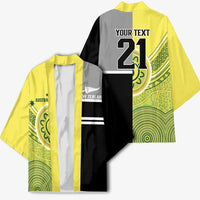 Custom Cricket AUNZ Spirit Kimono Aussie New Zealand Retro Edition - Polynesian Pride
