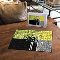 Custom Cricket AUNZ Spirit Puzzle Aussie New Zealand Retro Edition - Polynesian Pride